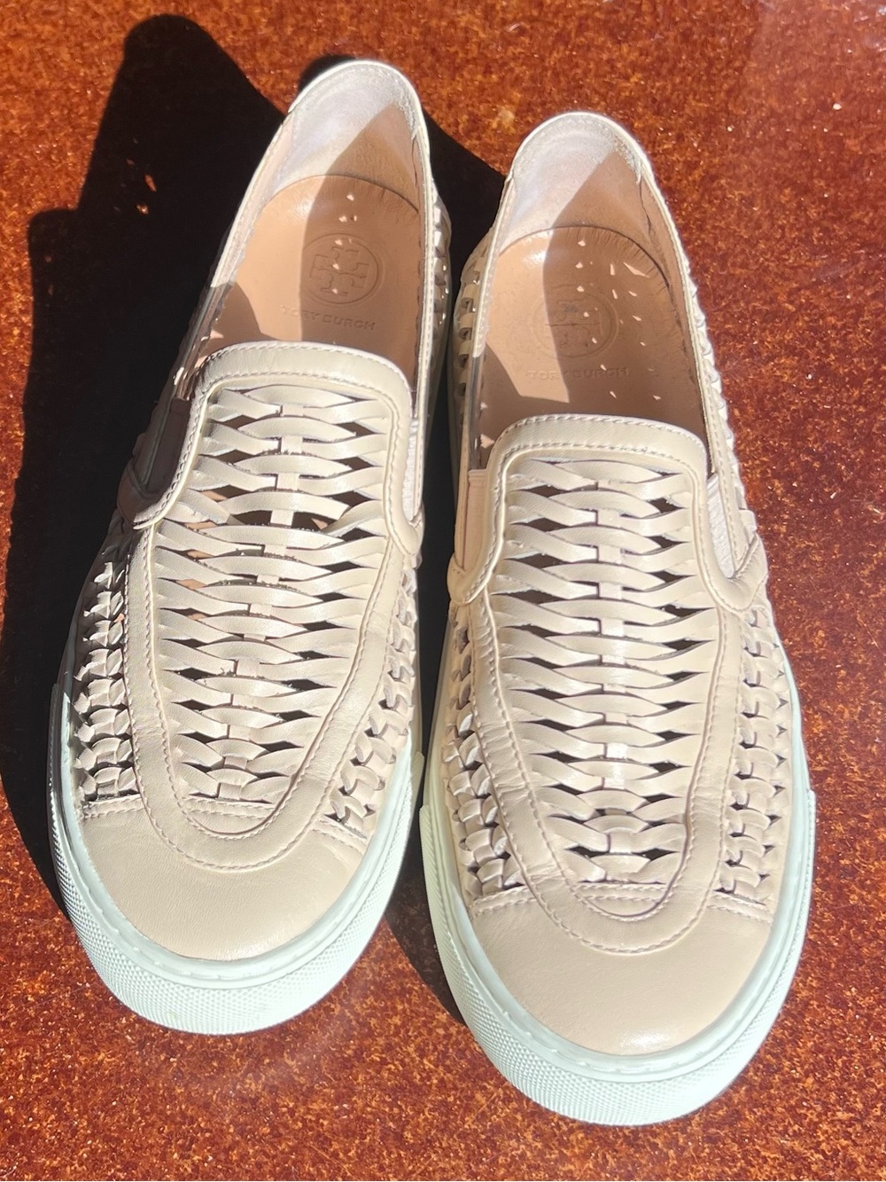 Tory Burch HUARACHE SLIP-ON SNEAKERS